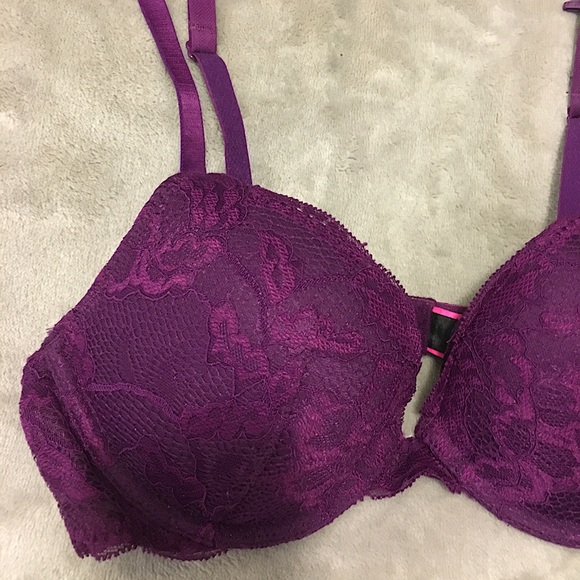 La Senza Purple Push Up 32B bra - Picture 2 of 5